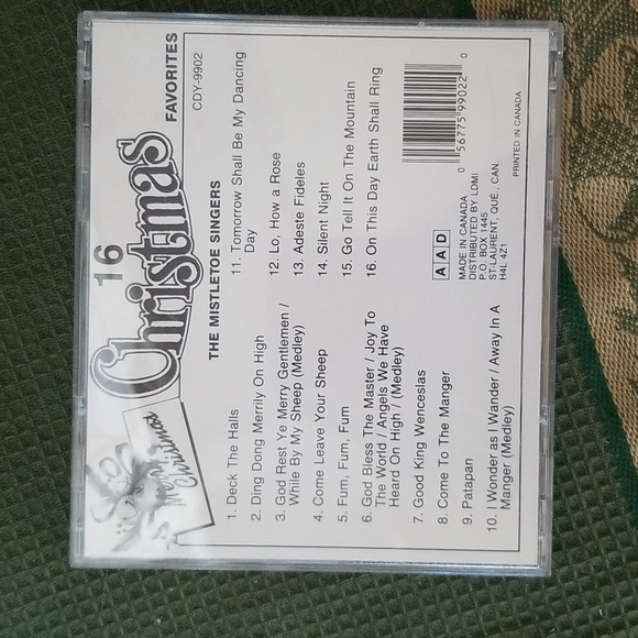 🎄THE MISTLETOE SINGERS CHRISTMAS CD - Picture 3 of 5